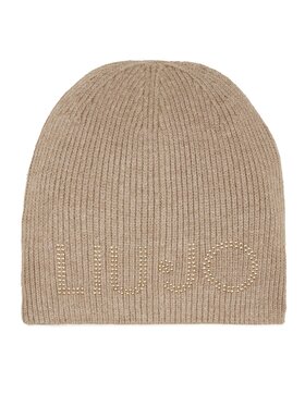Liu Jo Liu Jo Mütze Cappello Logo Borch 2F3030 M0300 Beige