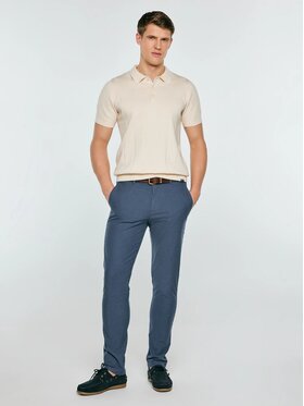 BIG STAR BIG STAR Chinosy ERHATI_401_350 Niebieski Slim Fit