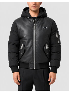 PHILIPP PLEIN PHILIPP PLEIN Bomber 31548 Nero Regular Fit