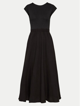 Deha Deha Rochie de vară D02227 Negru Regular Fit