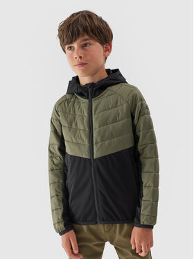 4F 4F Pohodna jakna 4FJAW23TTJAM282 Khaki Regular Fit