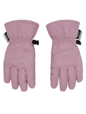 4F 4F Guanti da sci 4FJWAW24AFGLU130 Rosa