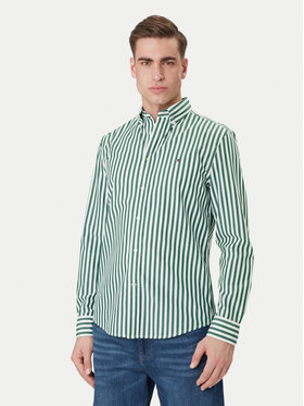 Tommy Hilfiger Tommy Hilfiger Риза MW0MW42440 Зелен Regular Fit