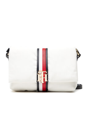 Tommy Hilfiger Tommy Hilfiger Handtasche Relaxed Th Crossover Corp AW0AW10922 Weiß