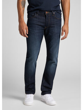 Lee Lee Jeansy DAREN BUTTON FLY Niebieski Straight Fit