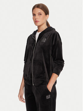 DKNY Sport DKNY Sport Džemperis ar kapuci DP5J9642 Melns Regular Fit
