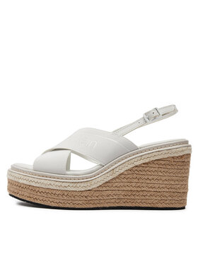 Calvin Klein Espadrile Wedge Sandal 50 He HW0HW01965 Bela