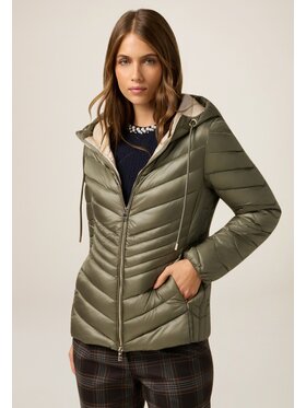 Oltre Oltre Giubbotto piumino F609R001425N035 Verde Slim Fit