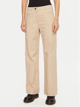 Champion Champion Pantaloni di tessuto 117562 Beige Straight Leg