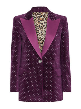 PHILIPP PLEIN PHILIPP PLEIN Sako 3533 Fialová Loose Fit