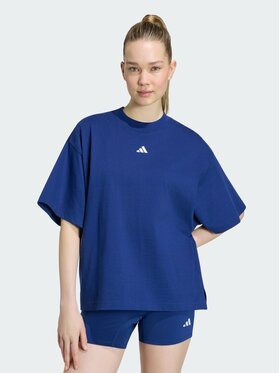 adidas adidas T-Shirt 162937 Niebieski Loose Fit