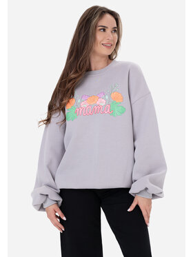 LAURELLA LAURELLA Mikina Laurella 1TU007251 Šedá Regular Fit