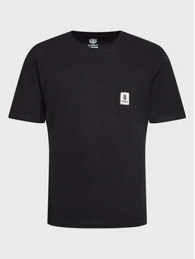 Element Element T-shirt Basic Pocket Label ELYKT00116 Nero Regular Fit