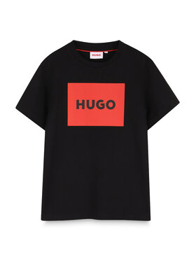 HUGO HUGO Póló G00572 D Fekete Regular Fit