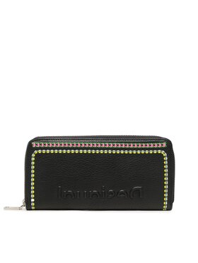 Desigual Desigual Portafoglio grande da donna 23SAYP12 Nero