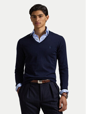 Polo Ralph Lauren Polo Ralph Lauren Svetr 710946142001 Tmavomodrá Slim Fit