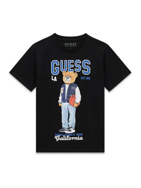 Guess Guess Póló L6YI19 K3750 Fekete Regular Fit