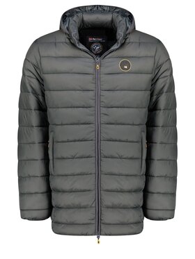 Geographical Norway Geographical Norway Kurtka puchowa WZ5086H/GN-GRIS FONCÉ Szary Regular Fit