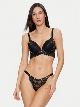 Hunkemöller Nedrček S Kostjo Desire 204556 Črna