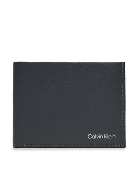 Calvin Klein Calvin Klein Duży Portfel Męski Warmth Bifold 5Cc W/ Coin L K50K507896 Szary