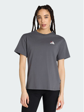 adidas adidas T-Shirt 165366 Szary Loose Fit