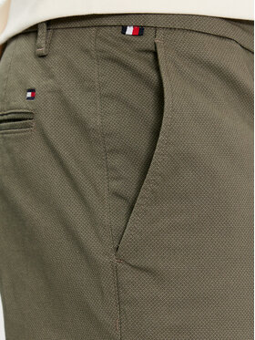 Tommy Hilfiger Chino Hlače Denton MW0MW33938 Khaki Slim Fit