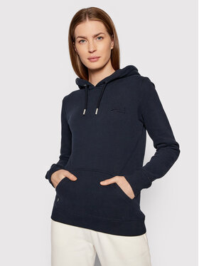 Superdry Superdry Суитшърт Vintage Logo W2011147A Тъмносин Regular Fit