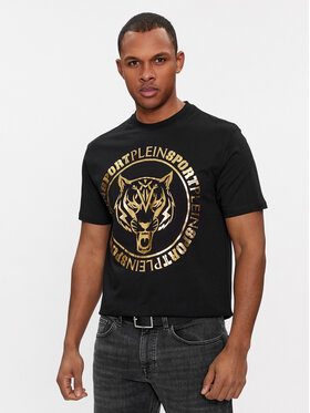 Plein Sport Plein Sport T-Shirt SADC MTK6929 SJY001N Czarny Regular Fit