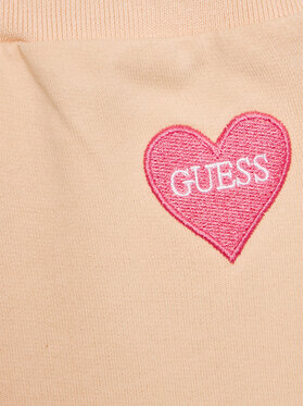 Guess Trenerka A3YG10 KAN04 Bež Regular Fit