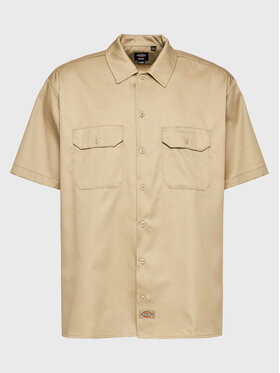 Dickies Dickies Cămașă WORK DK0A4XK7KHK1 Kaki Regular Fit