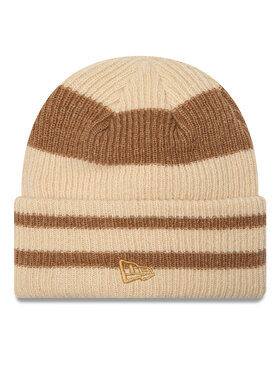 New Era New Era Căciulă Stripe Cuff Knit Beanie 60580764 Bej