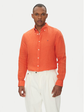 Tommy Hilfiger Tommy Hilfiger Camicia MW0MW34602 Arancione Regular Fit
