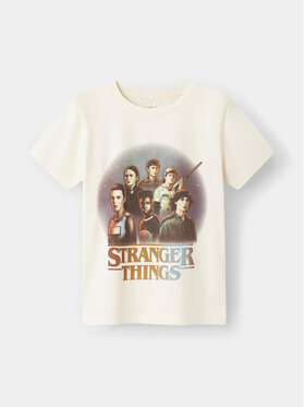 NAME IT NAME IT T-shirt STRANGER THINGS 13227698 Bijela Regular Fit