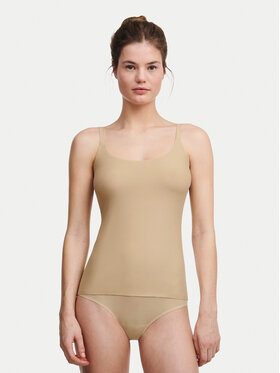 Chantelle Chantelle Top Soft Stretch C10620 Beżowy Slim Fit