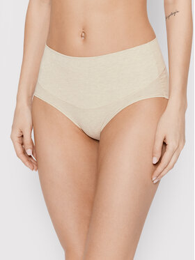 SPANX SPANX Klasične gaćice s visokim strukom Cotton Control 40050R Bež