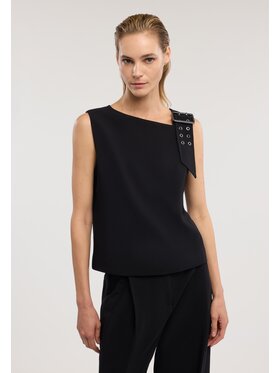 Trussardi Trussardi Koszula D005A000426N033 Czarny Regular Fit