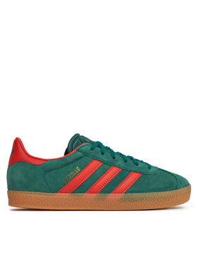 adidas adidas Sneakersy Gazelle J IE8604 Zelená