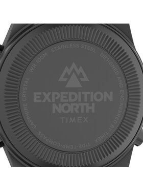 Timex Ročna Ura Expedition North TW2V03900 Črna