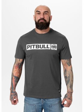PITBULL PITBULL T-Shirt Koszulka Szary Regular Fit