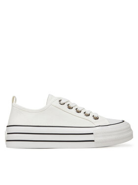 DeeZee DeeZee Sneakers aus Stoff AM25234-D Weiß
