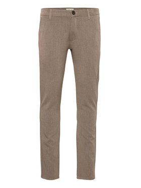 Solid Solid Pantaloni chino 21200141 Bej Slim Fit