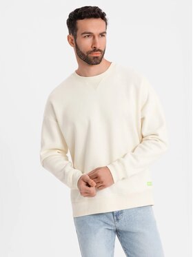 Ombre Ombre Mikina OU-SNBC-0104 Écru Loose Fit