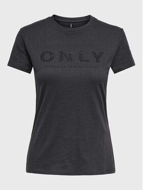 ONLY ONLY T-Shirt Helene 15275089 Czarny Regular Fit