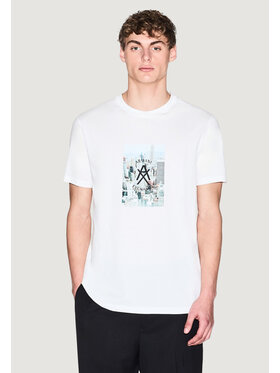 Armani Exchange Armani Exchange T-Shirt XM002214 AF10356 Biały Casual Fit