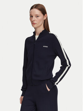 Guess Guess Strickjacke V6GR12 Z0752 Dunkelblau Regular Fit