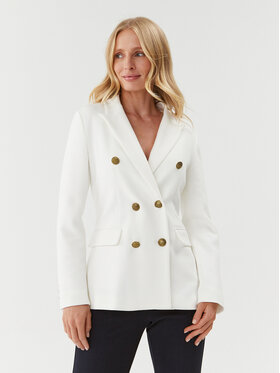 Marella Marella Giacca da abito Eliot 2339110634 Bianco Regular Fit