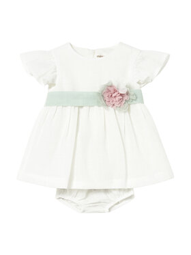 Mayoral Mayoral Eleganta kleita 1886 Balts Regular Fit