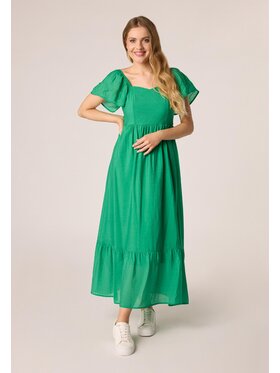 QUIOSQUE QUIOSQUE Sukienka codzienna QUIOSQUE 4UD007903 Zielony Regular Fit