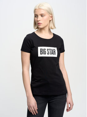 BIG STAR BIG STAR T-Shirt oneidasa_906 Czarny Basic Fit