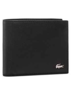 Lacoste Lacoste Велике Чоловіче Портмоне Small Billfold NH1115FG Чорний